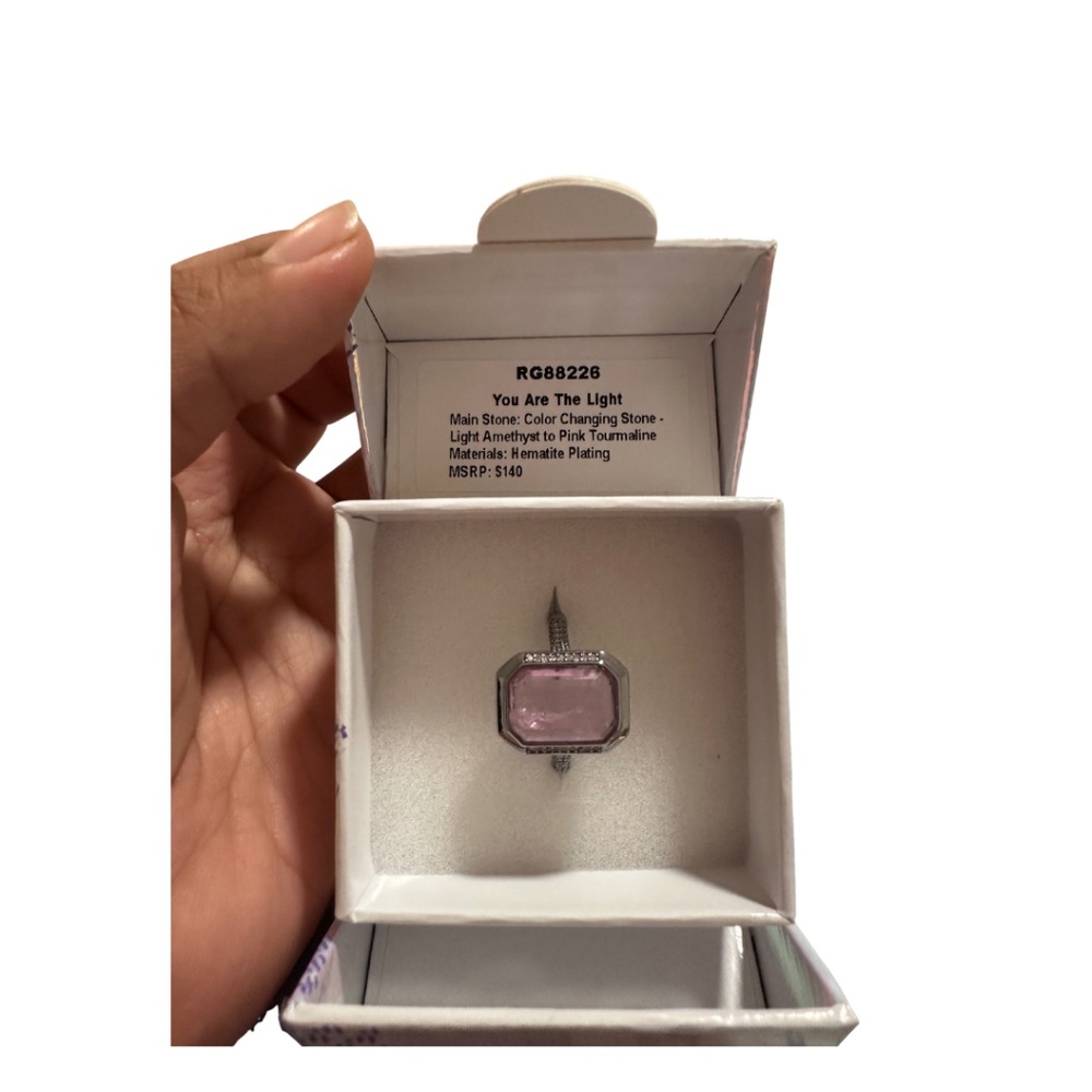 Bomb Party "You are the Light" Ring Size 11 (Mental Health Awareness Collection)